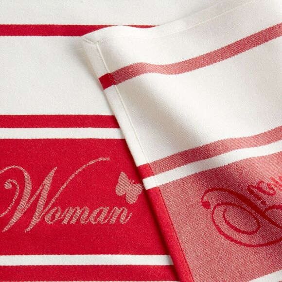 Pioneer Woman Butterfly Kitchen Towels Country Farmhouse Red White 4-Pc Gift NEW - Picture 5 of 5